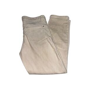 Pilcro Women’s Slim Boyfriend Corduroy Jeans Cream Size 31